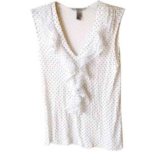 H&M Polkadot Top SZ S